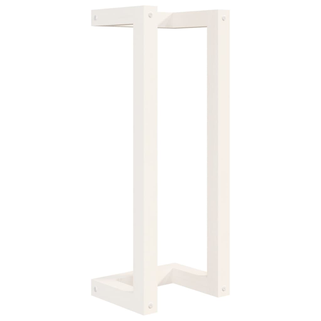 Vidaxl håndklædeholder 23x18x60 cm Solid fyrretræ