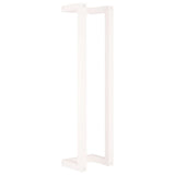 Vidaxl håndklæde rack 23x18x90 cm fast fyrretræ hvid