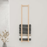 Vidaxl håndklædeholder 23x18x110 cm Solid fyrretræ
