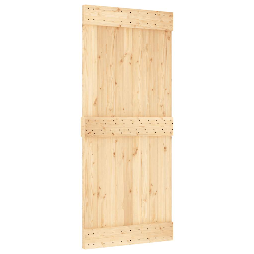Vidaxl Door Narvik 90x210 cm Solid pine