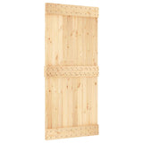 Vidaxl Door Narvik 95x210 cm Solid pine