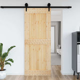 Vidaxl Door Narvik 90x210 cm Solid pine
