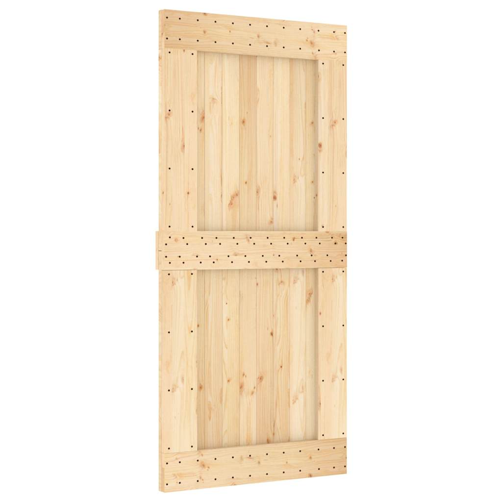 Vidaxl Door Narvik 95x210 cm Solid pine