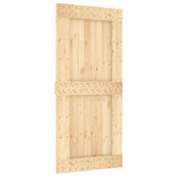 Vidaxl Door Narvik 95x210 cm Solid pine