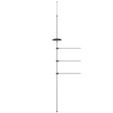 BIDAXL THATEL RACK 47X280 CM ALUMINIUM