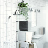 BIDAXL THATEL RACK 47X280 CM ALUMINIUM