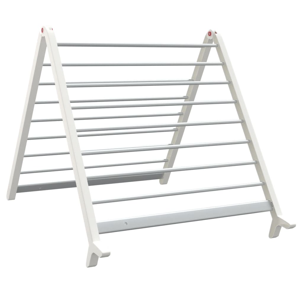 BIDAXL Torkställ för badkar utdragbart 53-90 cm aluminium