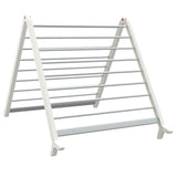 BIDAXL Torkställ för badkar utdragbart 53-90 cm aluminium