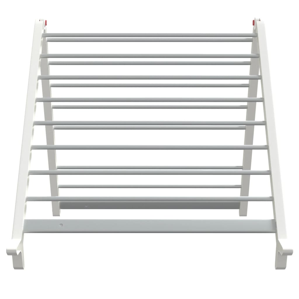 BIDAXL Torkställ för badkar utdragbart 53-90 cm aluminium