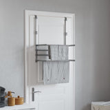 Rack di asciugatura vidaxl per balcone 54x25x42 cm in alluminio