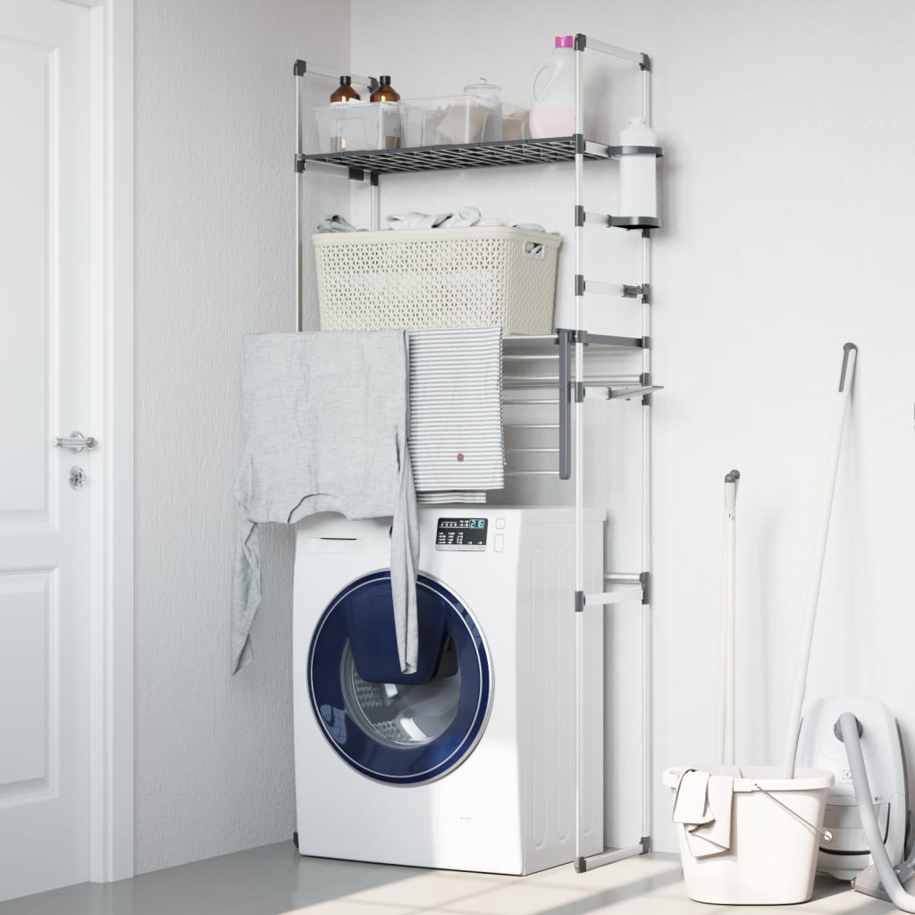 VidaXL Washing Machinery 77x52x192 cm Aluminum