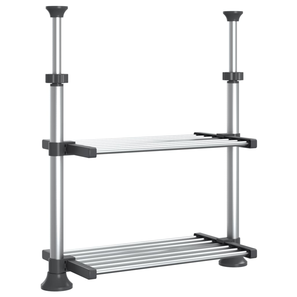 VidaXL Kitchenness 50x25x (50-70) CM Aluminum