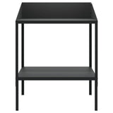 Vidaxl Planz Standard 75.5x54.5x100 cm Galavanitiséiert Stol Anthracite Faarf