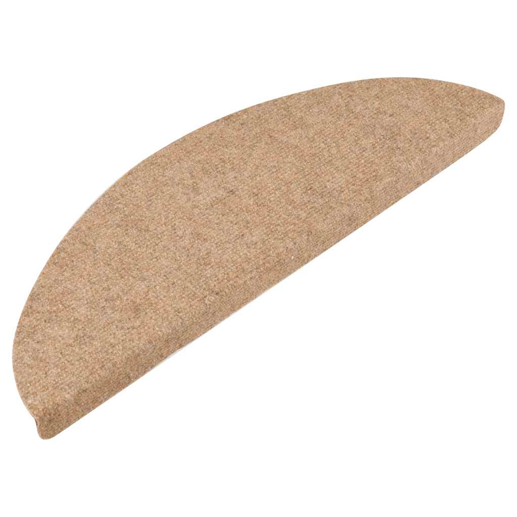 Vidaxl Stair Mats auto-adhésif 10 ST 56X17X3 cm beige