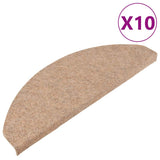 Vidaxl Staircases auto-adhésif 10 ST 65x22.5x3,5 cm beige