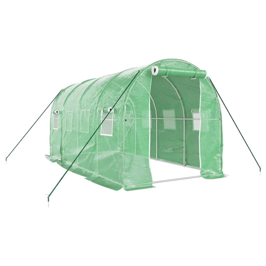 VidaXL TUINKAS with steel frame 8 m² 4x2x2 m