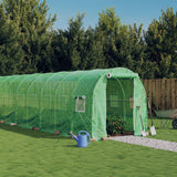 Vidaxl Tuinkas mit Stahlrahmen 24 m² 12 x 2 x 2 grün