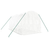 Vidaxl tuinkas con telaio in acciaio 8 m² 4x2x2 m