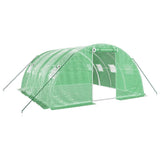 Vidaxl Tuinkas mit Stahlrahmen 16 m² 4x4x2 m Grün