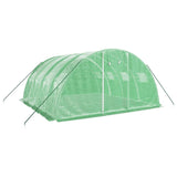 Vidaxl Tuinkas mit Stahlrahmen 16 m² 4x4x2 m Grün