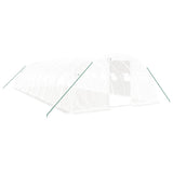 Vidaxl tuinkas con telaio in acciaio 40 m² 10x4x2 m bianco
