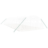 VidaXL TUINKAS with steel frame 48 m² 12x4x2 m white
