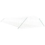 VidaXL TUINKAS with steel frame 80 m² 20x4x2 m white