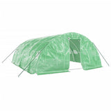 VidaXL TUINKAS with steel frame 30 m² 6x5x2.3 m green