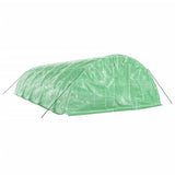 Vidaxl Tuinkas mit Stahlrahmen 50 m² 10 x 5 x 2,3 m Grün