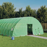VidaXL TUINKAS with steel frame 36 m² 6x6x2.85 m green