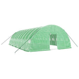VidaXL TUINKAS with steel frame 60 m² 10x6x2.85 m green