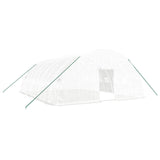 VidaXL TUINKAS with steel frame 48 m² 8x6x2.85 m white