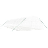 VidaXL TUINKAS with steel frame 84 m² 14x6x2.85 m white