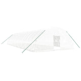 VidaXL TUINKAS with steel frame 96 m² 16x6x2.85 m white