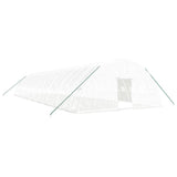 Vidaxl Tuinkas mit Stahlrahmen 108 m² 18x6x2,85 m Weiß