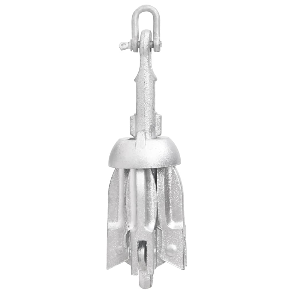 VidaXL anchor foldable 0.7 kg of thermally galvanized cast iron silver