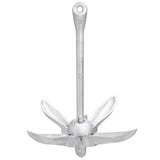 VidaXL anchor folding 4 kg of thermally galvanized cast iron silver