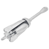 VidaXL anchor folding 6 kg of thermally galvanized cast iron silver
