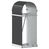 Vidaxl Brennholz Aufbewahrung 40x45x100 cm verzinkter Stahl -Anthrazit