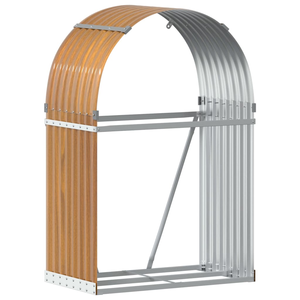 Vidaxl Pompjeod Späichere 80x45x120 cm Galavaniséiert Stol Liichtbrong