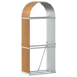 Vidaxl Storage za prireditve 80x45x190 cm pocinkano jekleno svetlo rjavo
