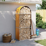 Vidaxl Storage za prireditve 80x45x190 cm pocinkano jekleno svetlo rjavo