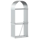 Vidaxl Pompje-Späichere 80x45x190 cm galvaniséiert Stol Sëlwerfaarf