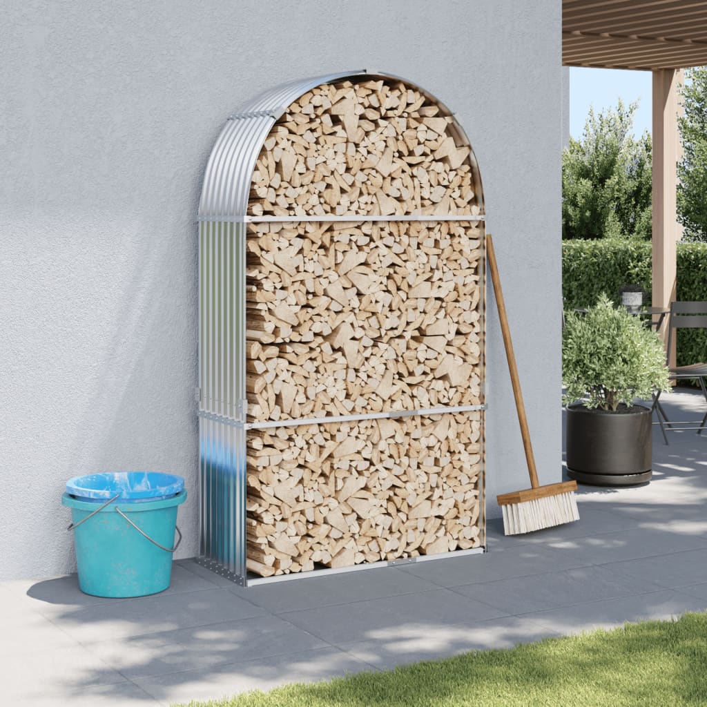 Vidaxl Storage za prireditve 120x45x210 cm pocinkano jekleno srebrno barvo