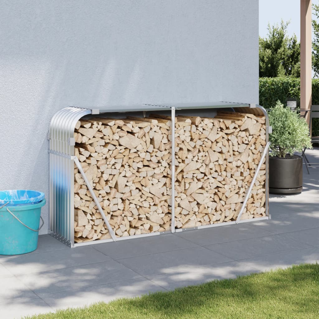 Vidaxl Storage za prireditve 180x45x100 cm pocinkano jekleno srebrno barvo