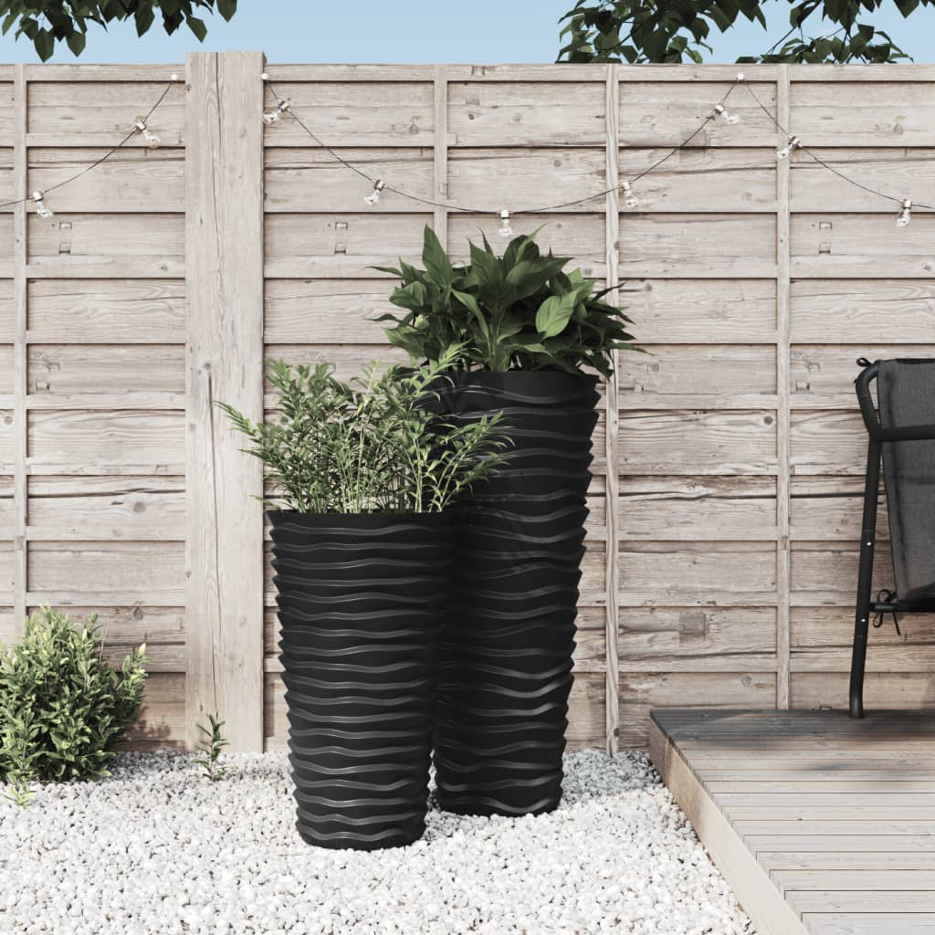 Plantilla Vidaxl con contenedor extraíble Cantbed 8 22 L PP antracita