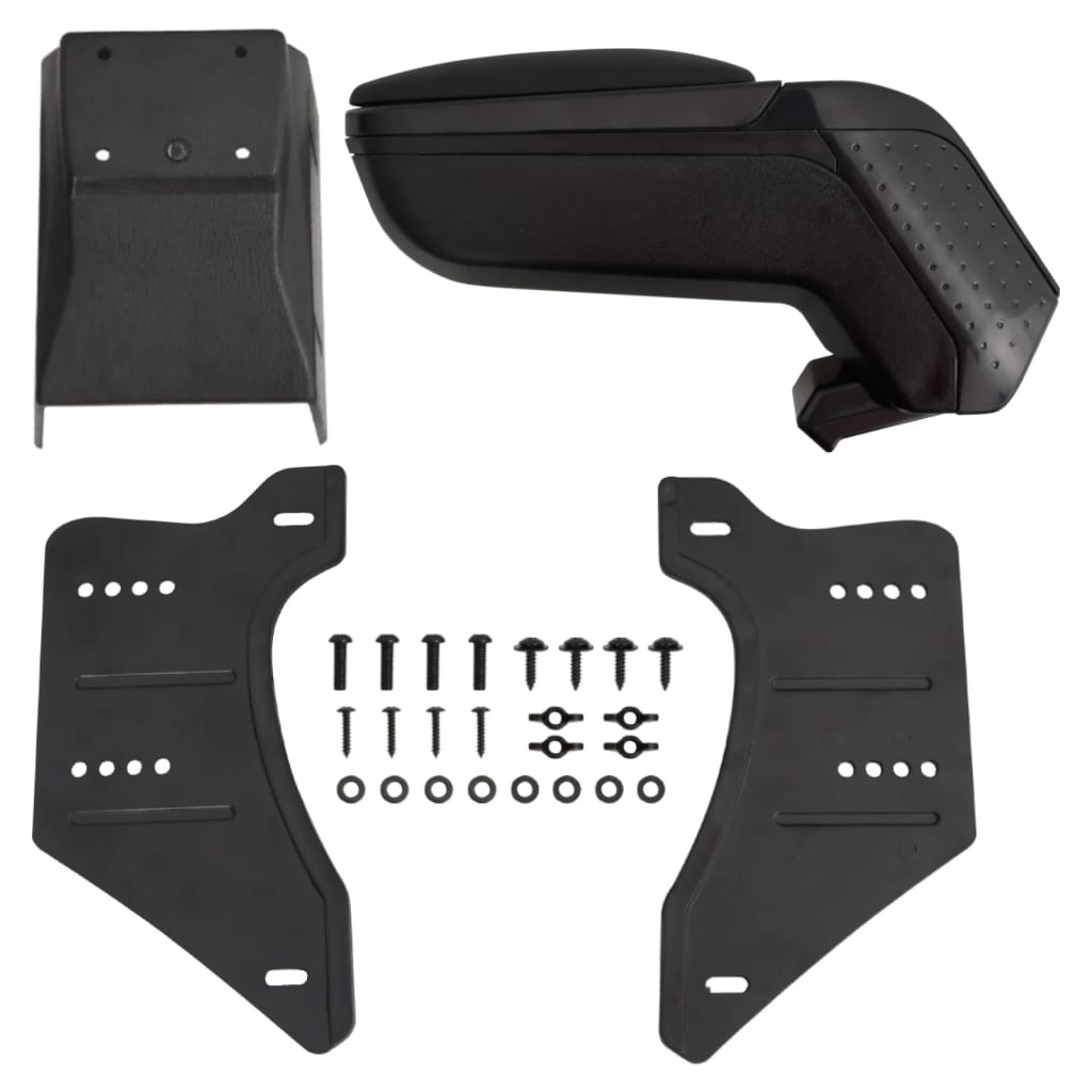 Vidaxl Armrest Universal 13x33x (33-53) CM ABS Black
