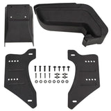 Vidaxl opěradlo univerzální 14x30x (32-48,5) cm abs černá