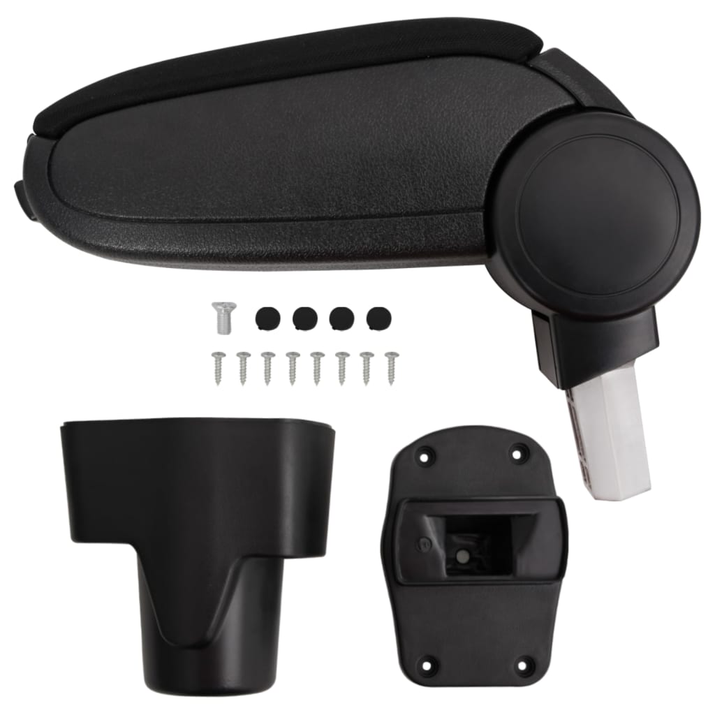 Bidaxl Armrest 13x34x (36,5-53) cm abs svart