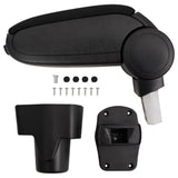 Bidaxl Armrest 13x34x (36,5-53) cm abs svart